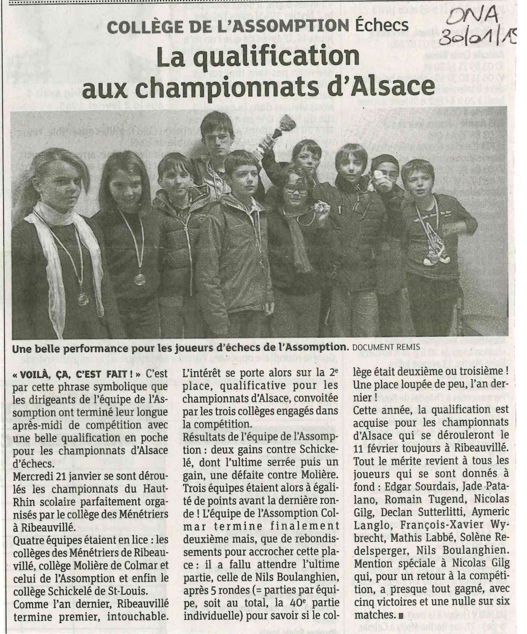 dna rencontres alsace