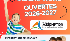 Inscription 2025-26